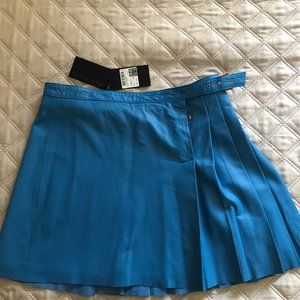 Authentic Trussardi leather skirt